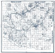 Sheet 012 - Townships 20 and 21 S., Ranges 14 and 15 E., Juniper Ridge Curry Mountains, Compton, Fresno County 1923